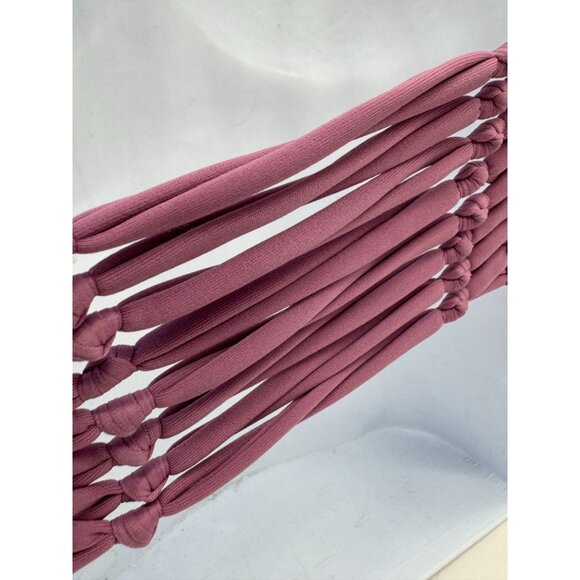 Victoria's Secret Pink Mauve Halter Bikini Top Size M Ruched Sexy Back Beach - Picture 7 of 10